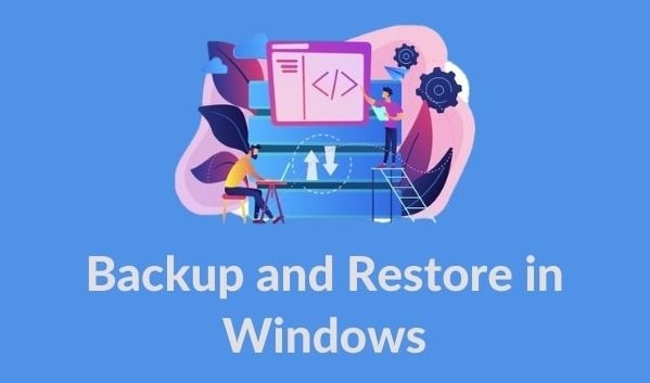 delete backup files on Windows - Backup and restore in windows