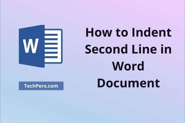 How to Indent Second Line in Word Document 2