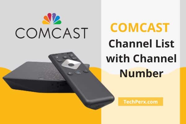 Comcast Channel List with Channel Numbers Updated Channel Lineup