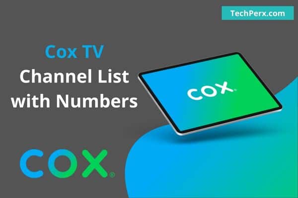 Cox TV Channel List with Numbers Channel Lineup San Diego Area South